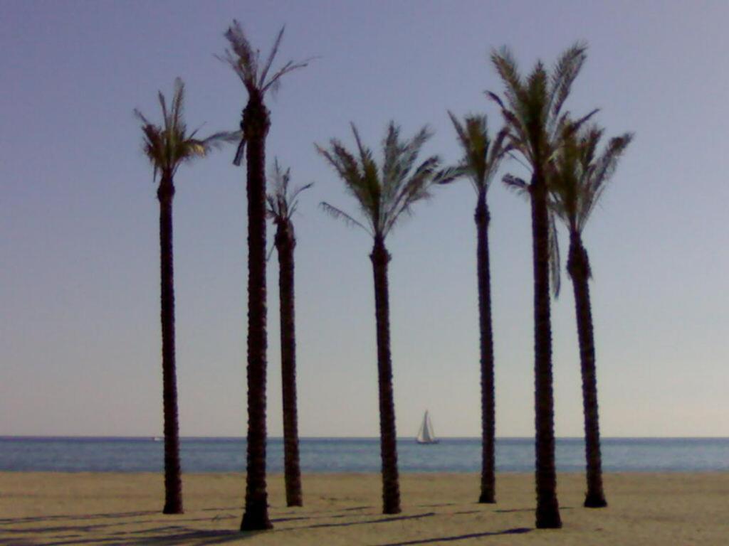 Atractivo Apartamento En La Playa Con Parking Roquetas de Mar Extérieur photo