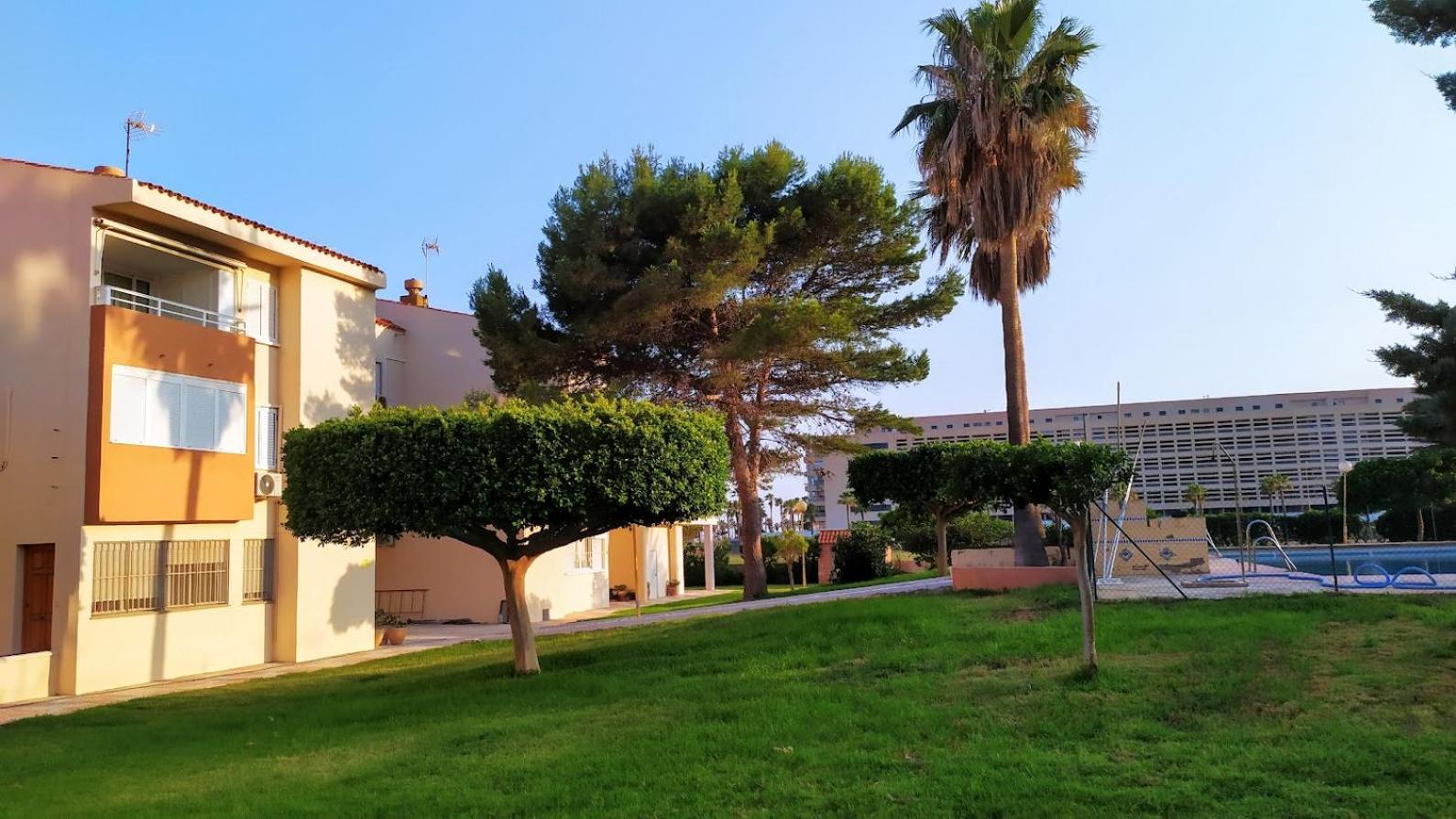 Atractivo Apartamento En La Playa Con Parking Roquetas de Mar Extérieur photo